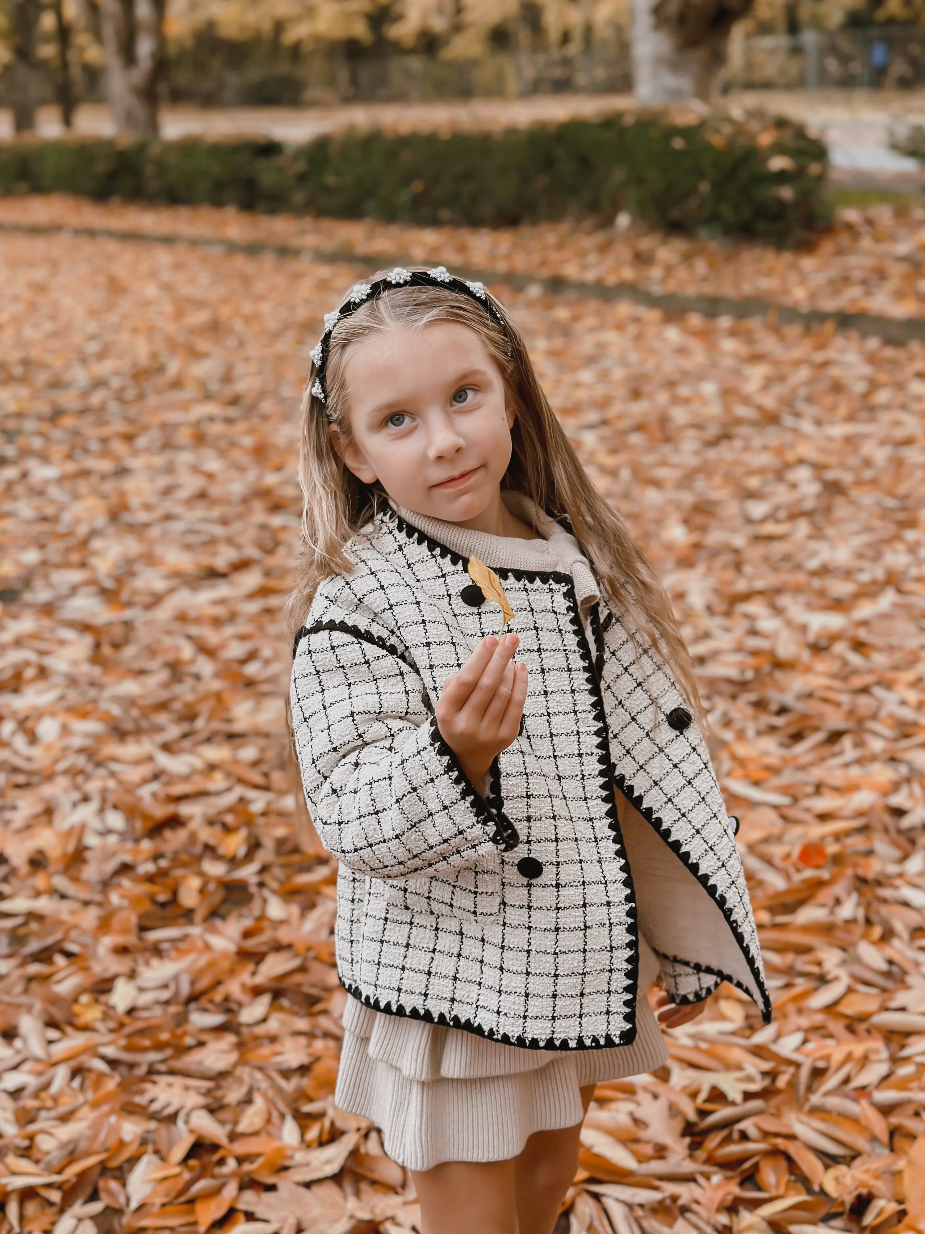 Holiday Collection - Sherpa Tweed Jacket