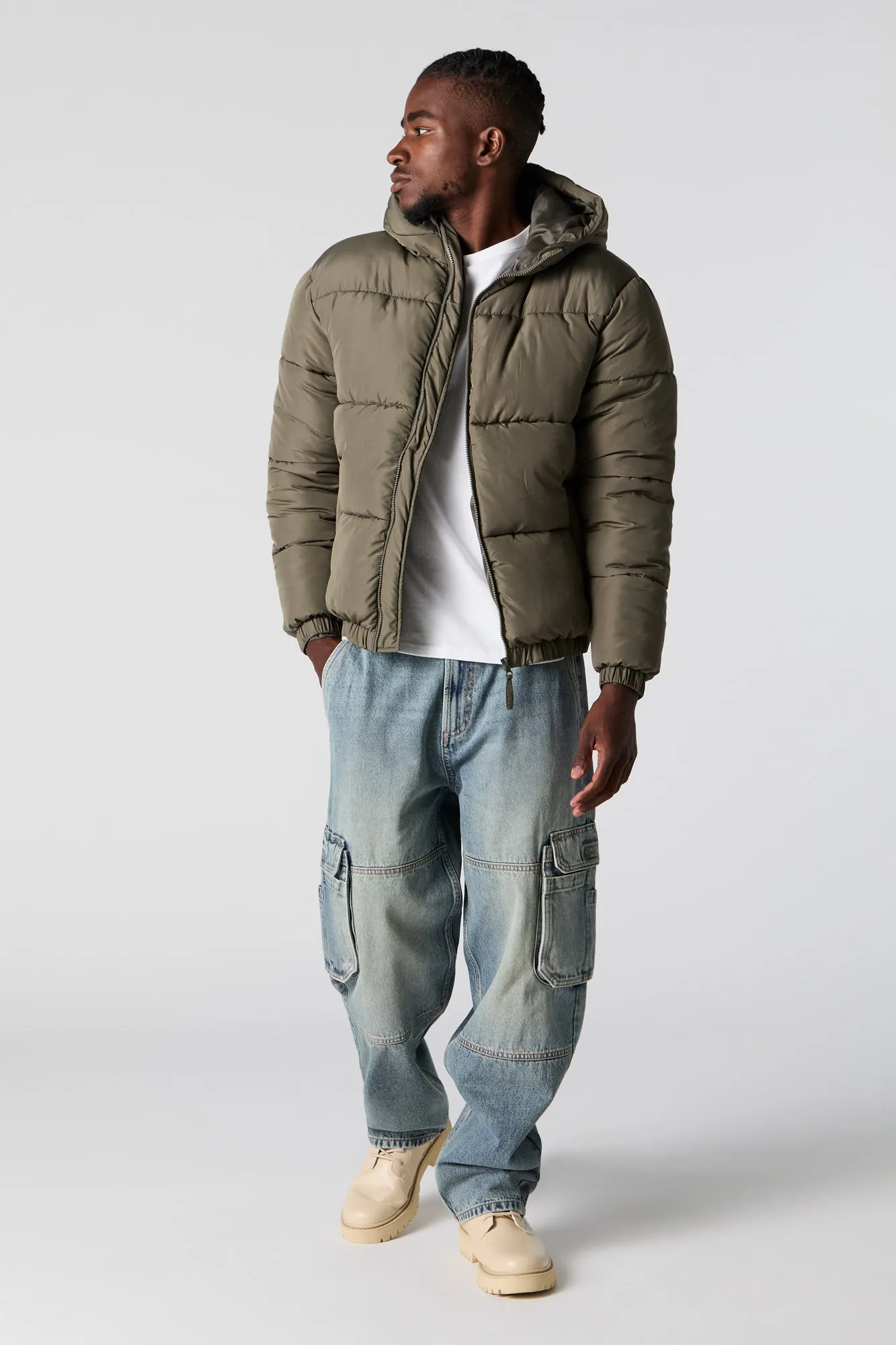 Hooded Puffer Jacket