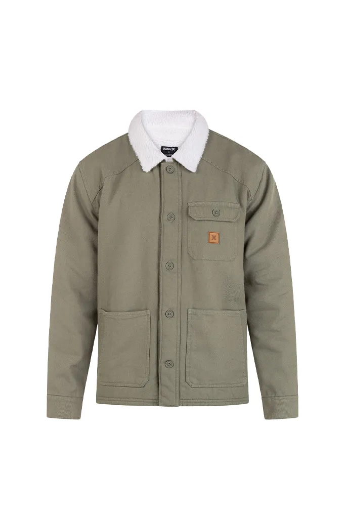 Hurley Bixby Canvas Sherpa Jacket