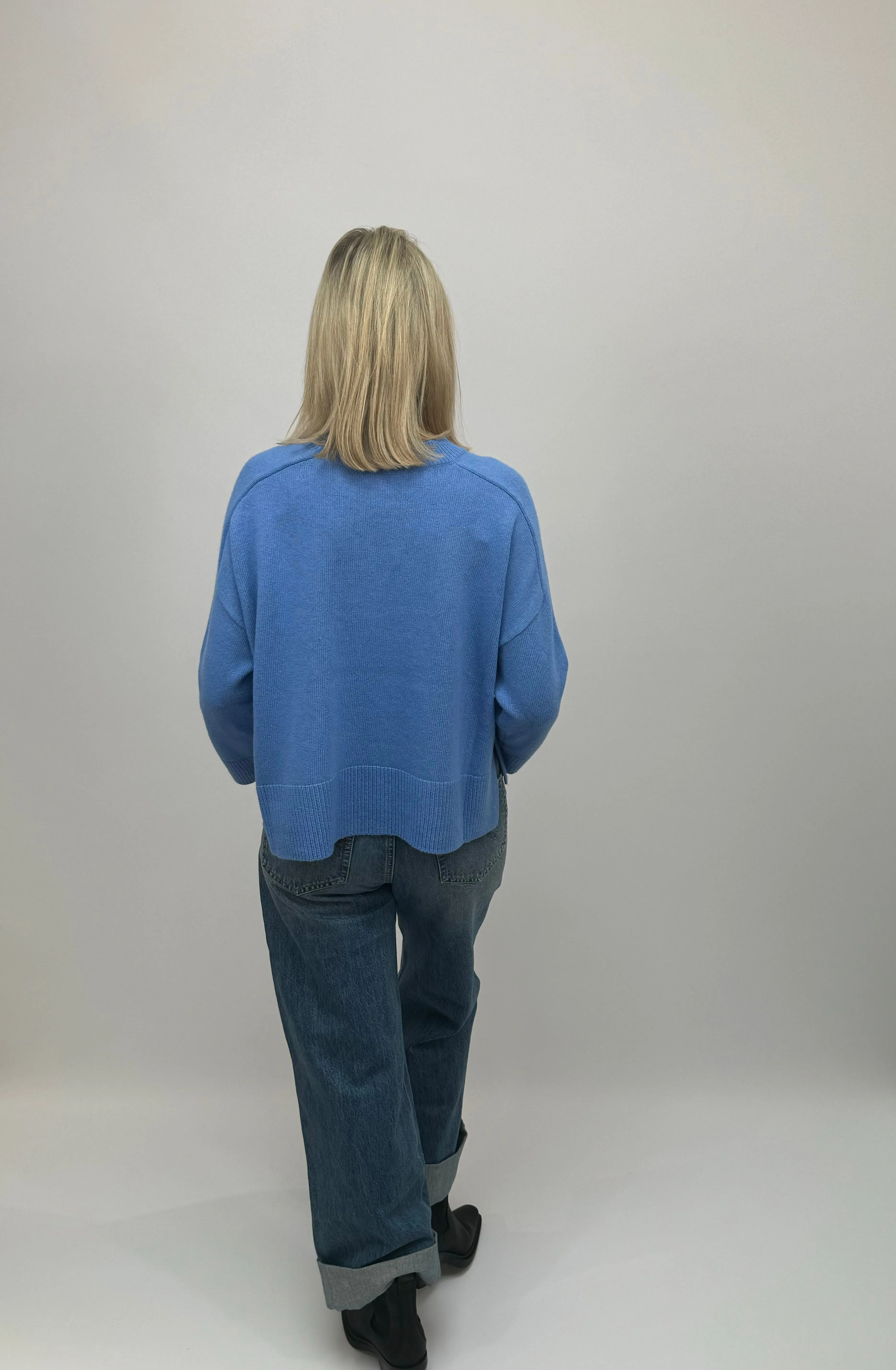 IBLUES Cornflower Blue Sweater