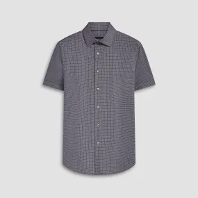 James Geometric Print OoohCotton Short Sleeve Shirt