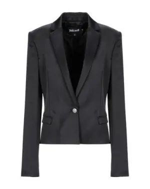 Just Cavalli Women Blazer Black 12 UK