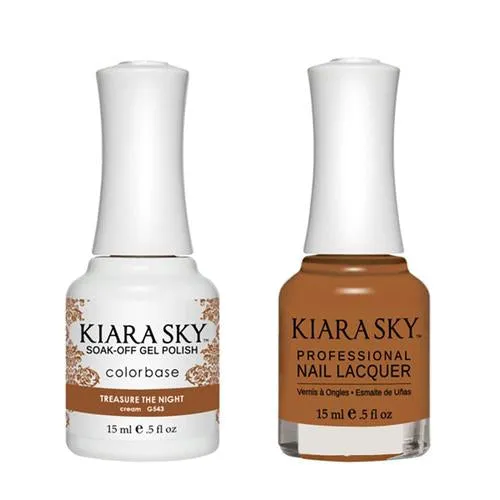 Kiara Sky Classic Gel & Polish Duo - #543 Treasure The Night