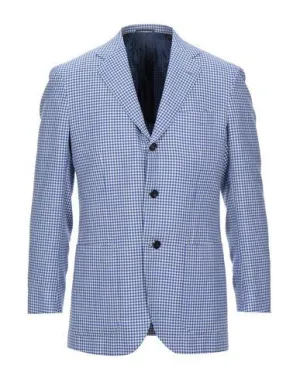 Kiton Man Blazer Blue 38 suit