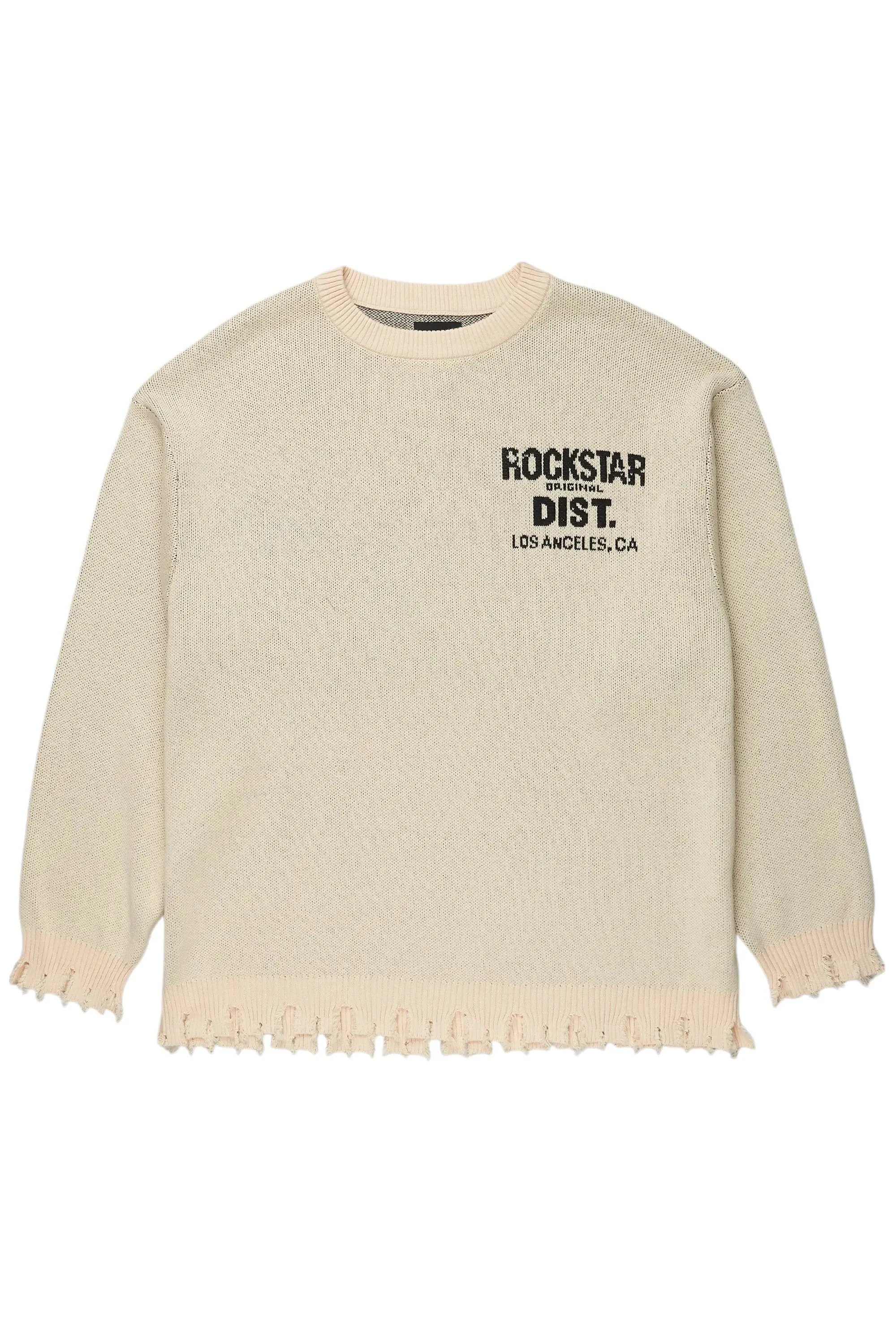 Lake Beige Knit Sweater