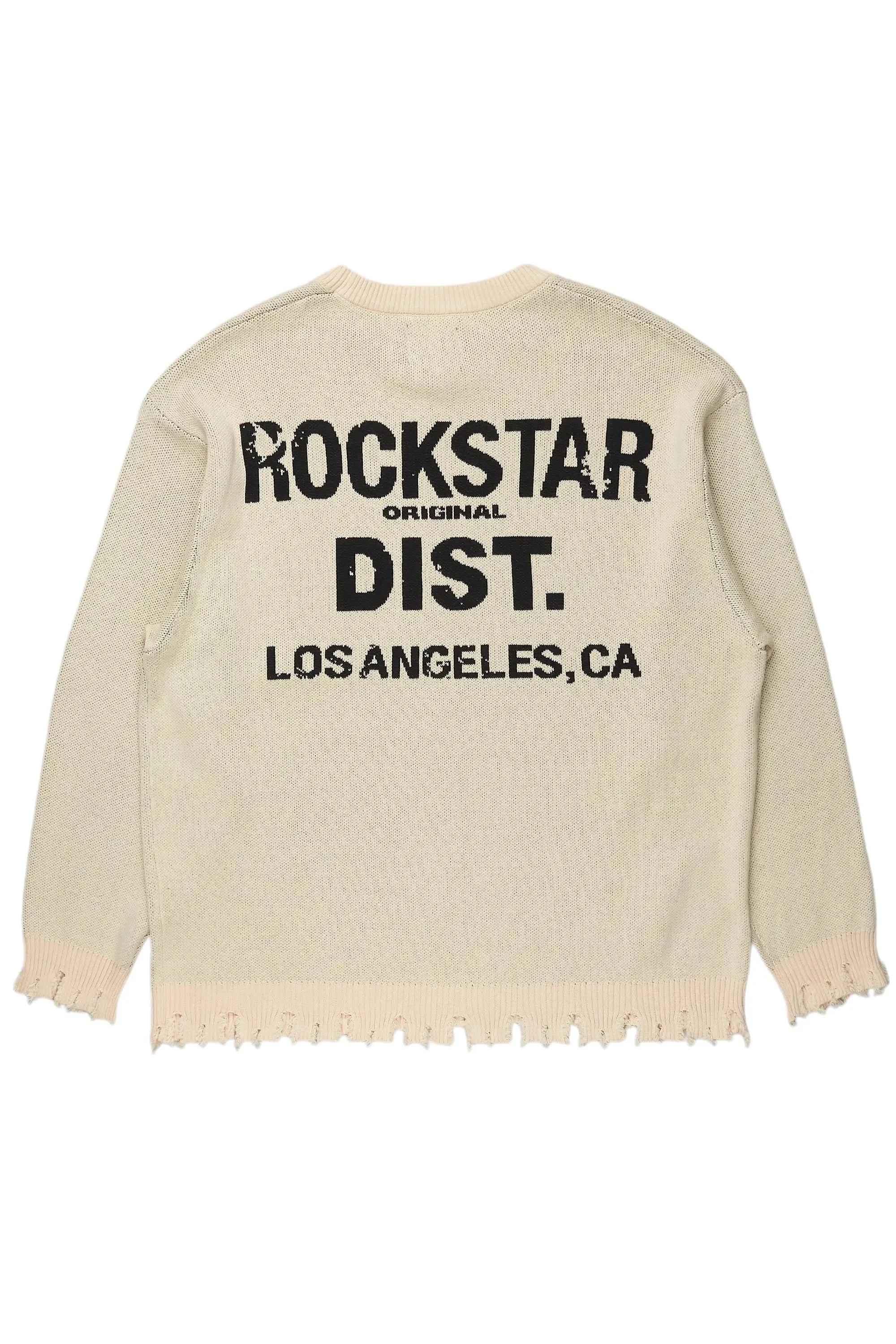 Lake Beige Knit Sweater