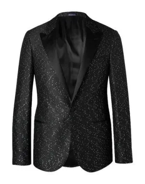 Lanvin Man Blazer Black 40 suit