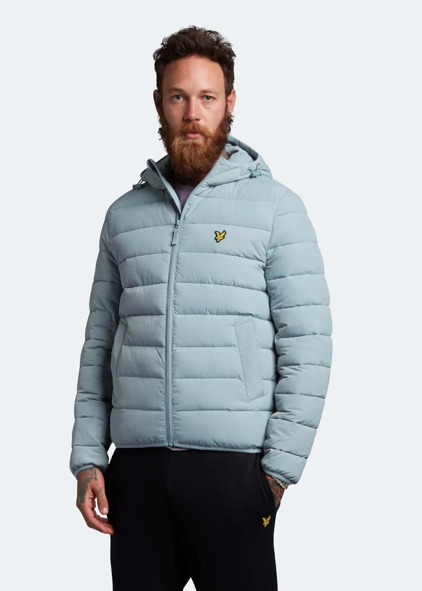 Lightweight puffer jacket - away blue