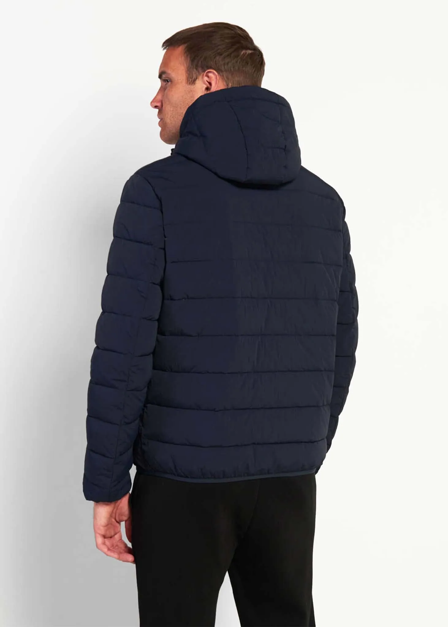 Lightweight puffer jacket - dark navy