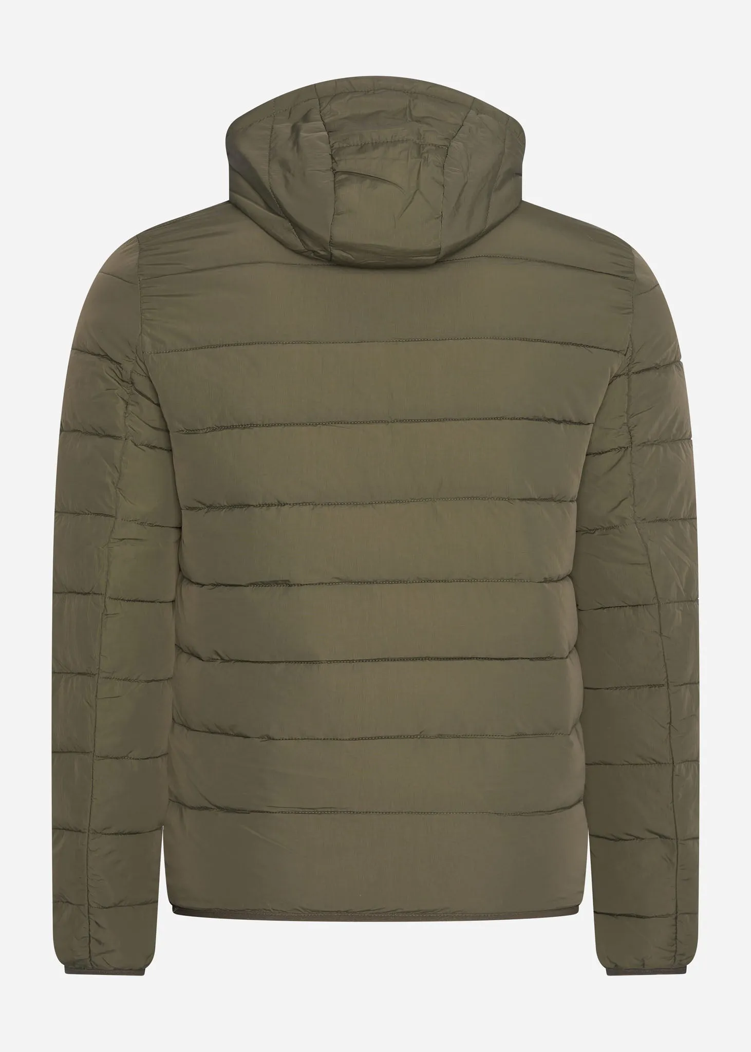 Lightweight puffer jacket - olive