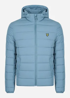 Lightweight puffer jacket - skipton blue