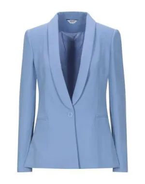 Liu •jo Women Blazer Pastel blue 12 UK