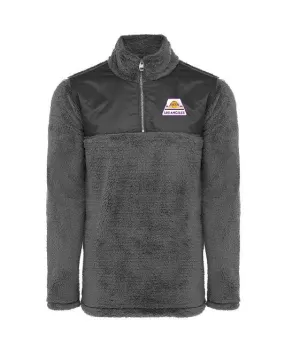 Los Angeles Lakers Tour Sherpa Quarter Zip Sweater