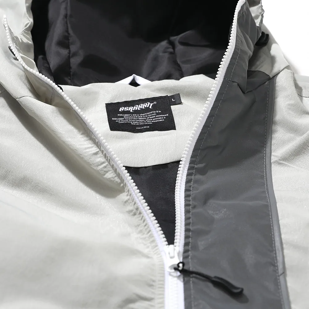 LR HOODED JACKET GRAY