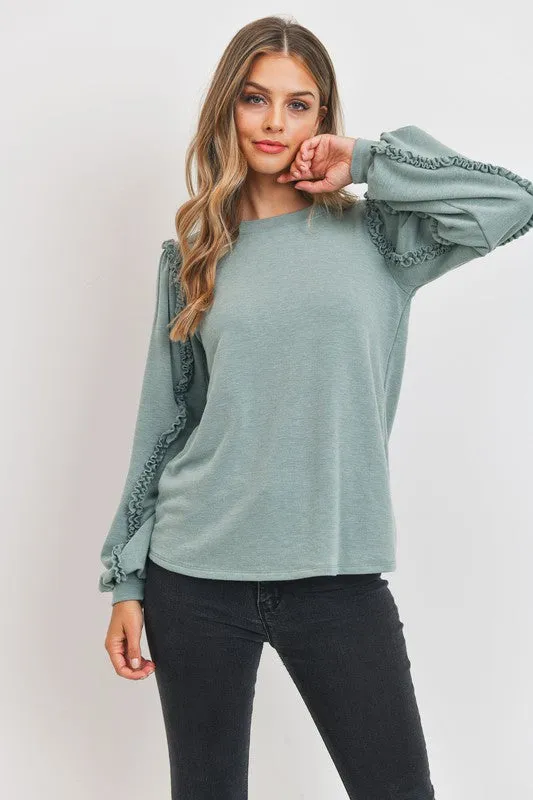 Mastro Ruffle Blouse