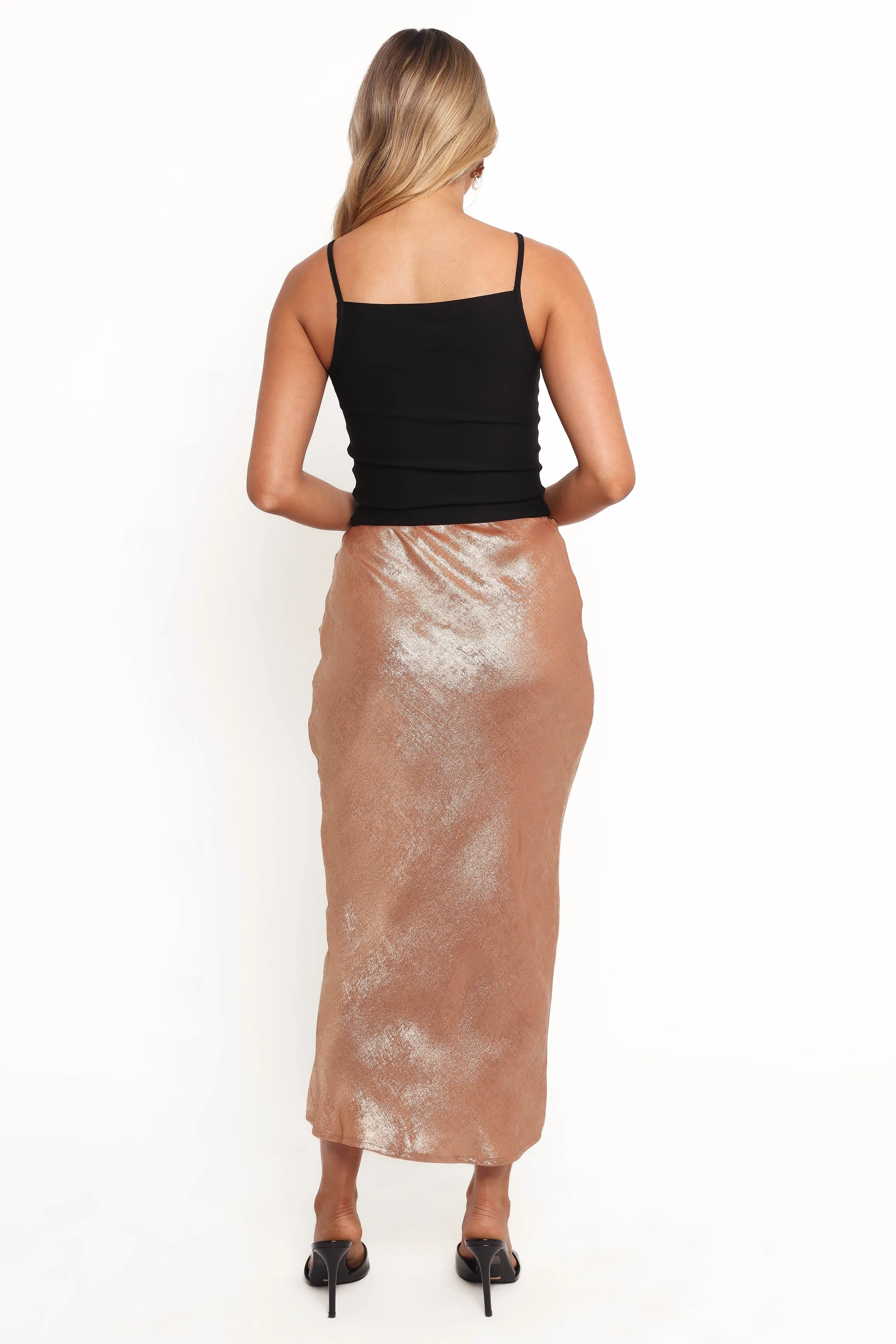 Mata Midi Skirt - Golden Sand