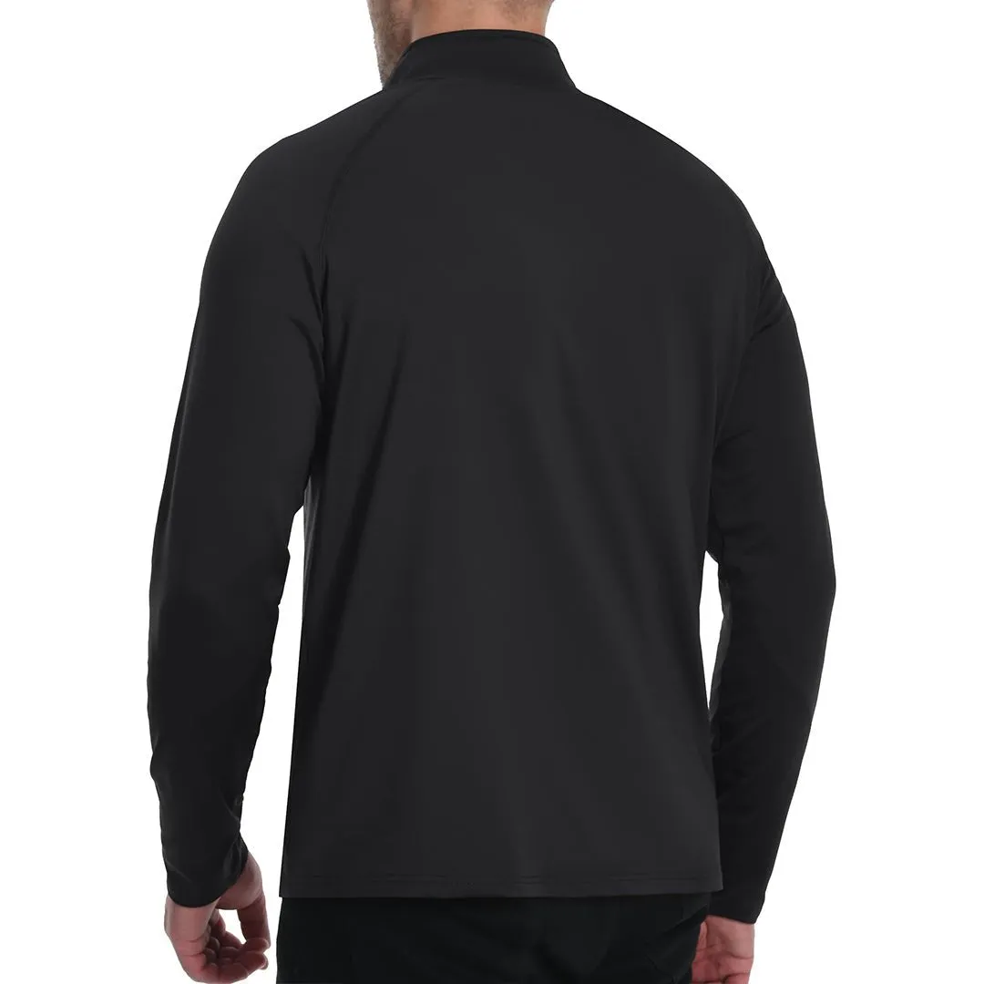 Men's 1/4 Zip Athletic Pullover Fleece Lined Sweatshirts
