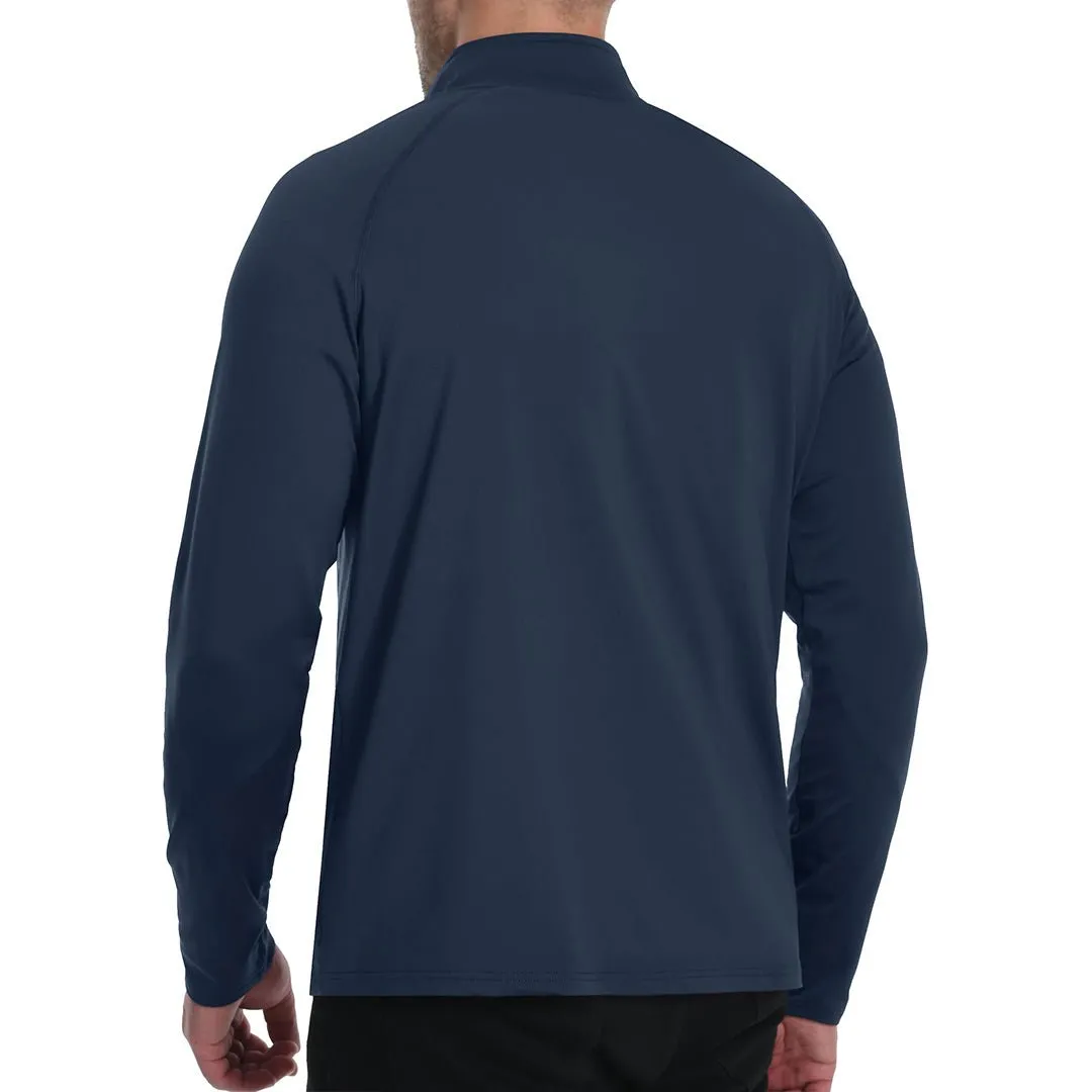 Men's 1/4 Zip Athletic Pullover Fleece Lined Sweatshirts