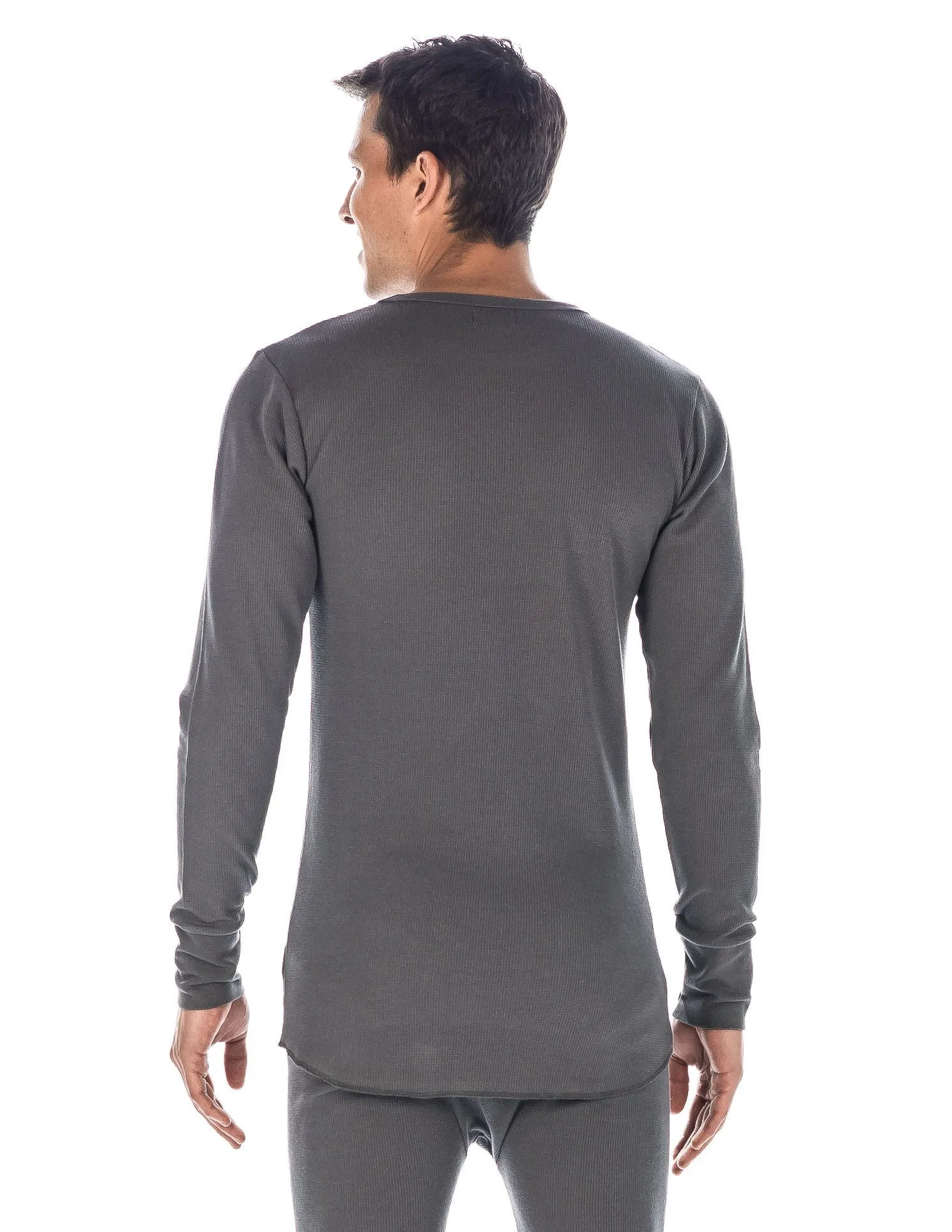 Men's Extreme Cold Waffle Knit Thermal Top and Bottom Set