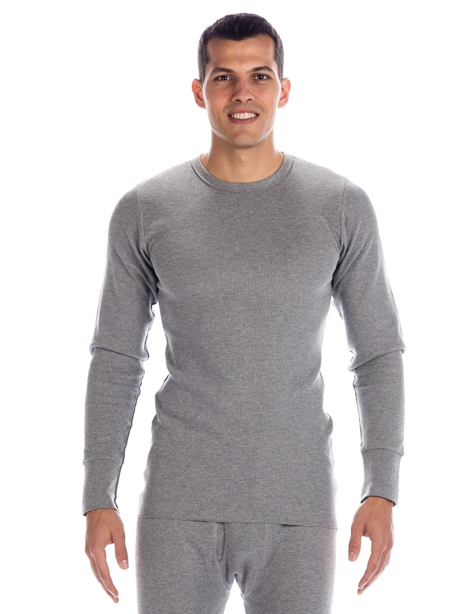 Men's Extreme Cold Waffle Knit Thermal Top and Bottom Set