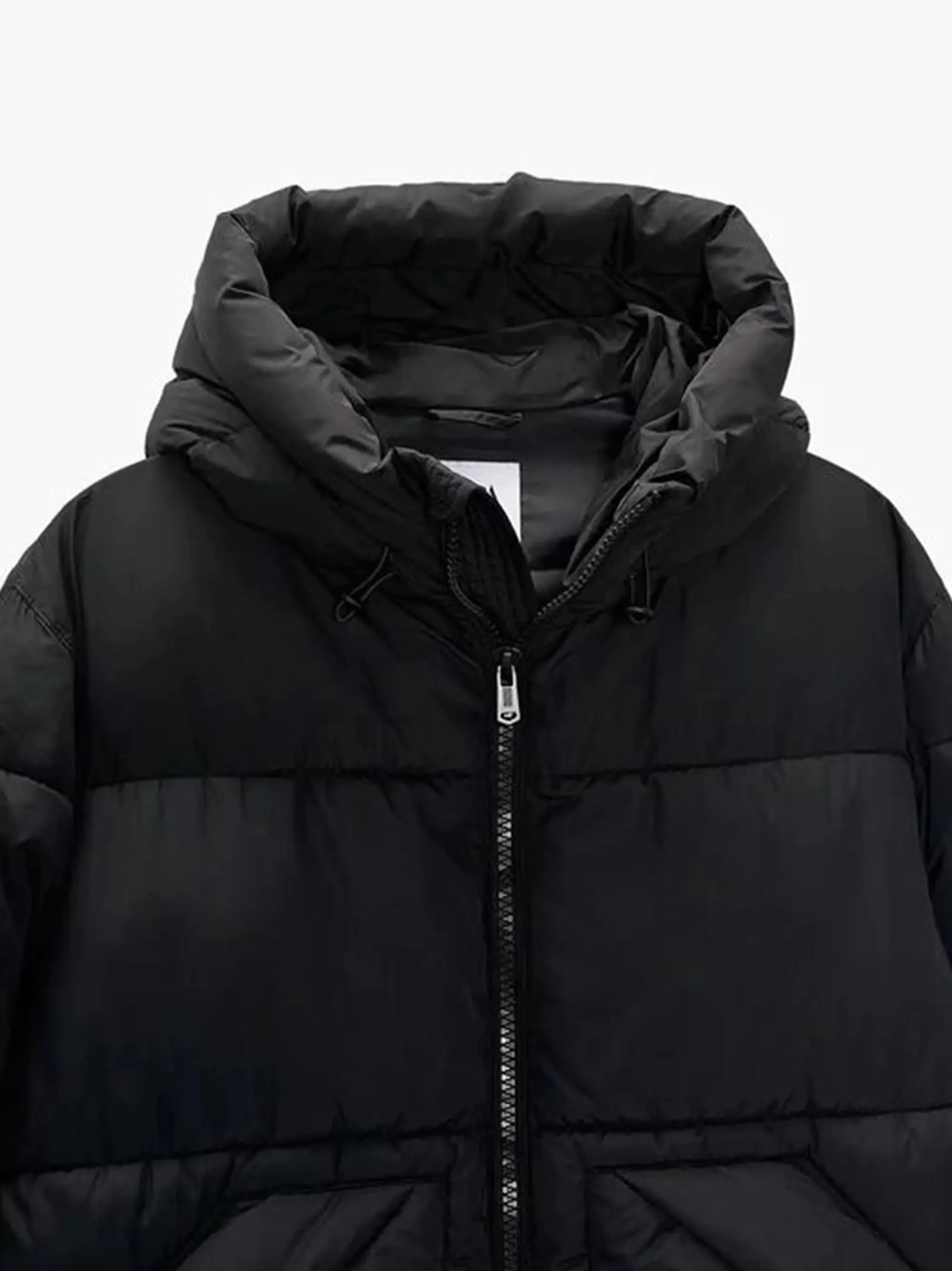 Men's Puffer Black Jackets