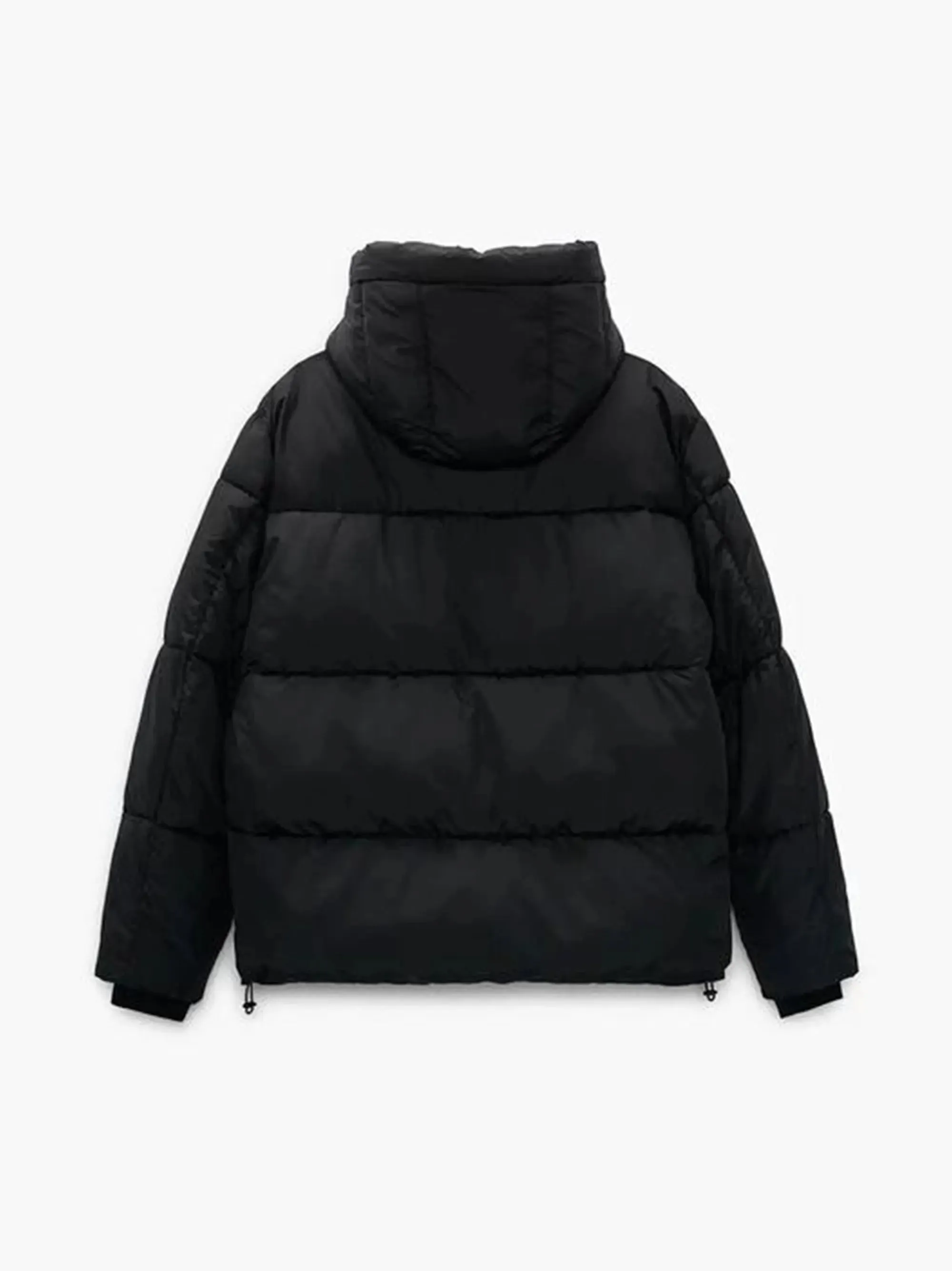 Men's Puffer Black Jackets