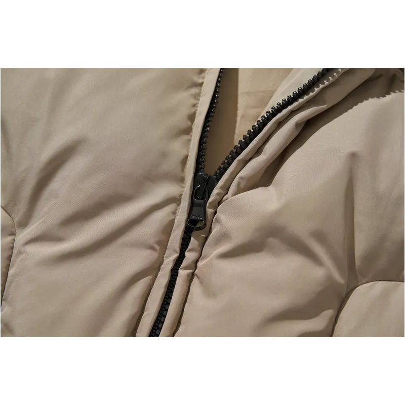 MODIFIED CROSS PUFFER JACKET / GRAY