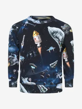 Molo Baby Boys Space Print Sweater