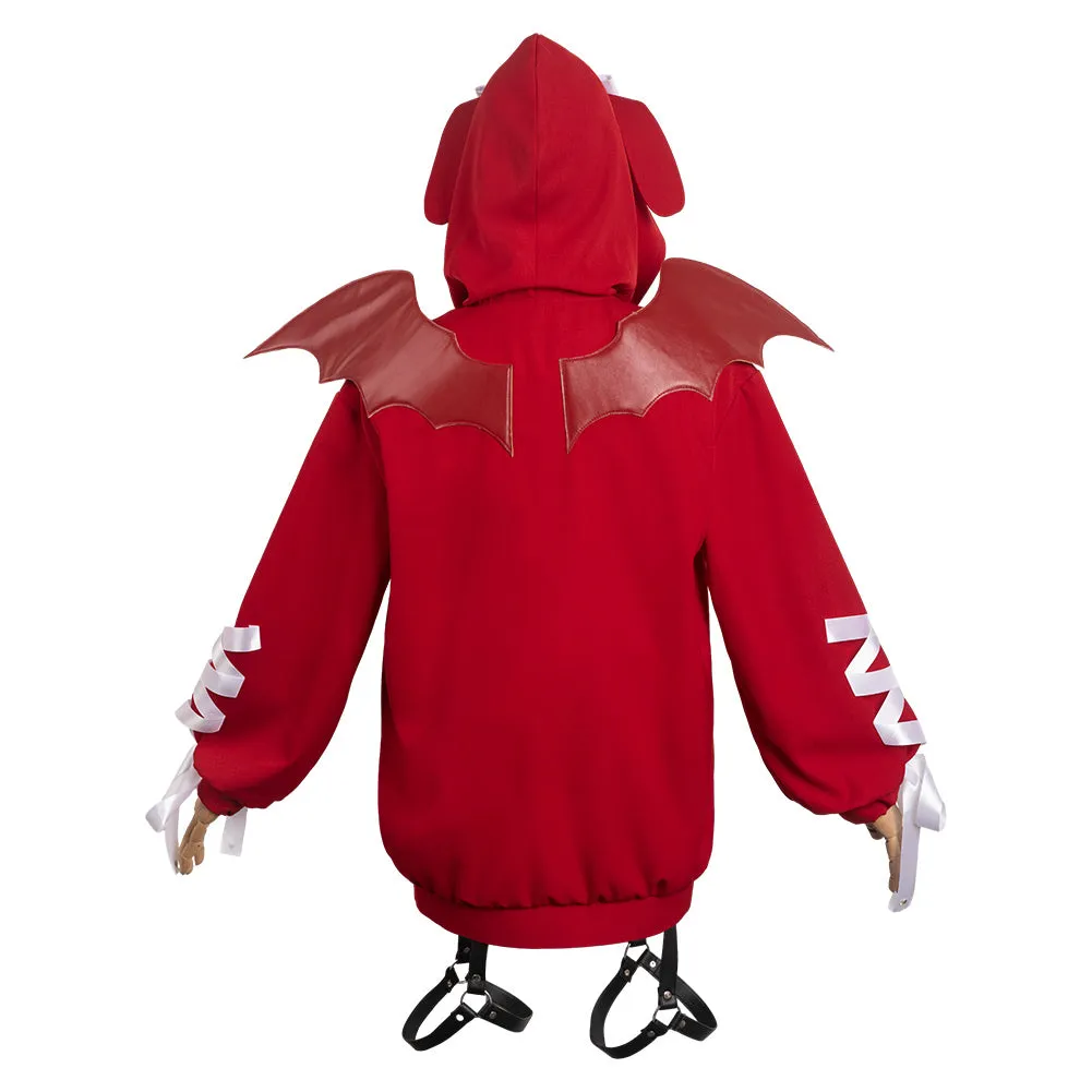 NEEDY GIRL OVERDOSE Ame-Chan KAngel Red Sweater Party Carnival Halloween Cosplay Costume