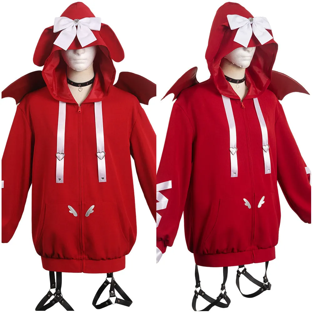 NEEDY GIRL OVERDOSE Ame-Chan KAngel Red Sweater Party Carnival Halloween Cosplay Costume