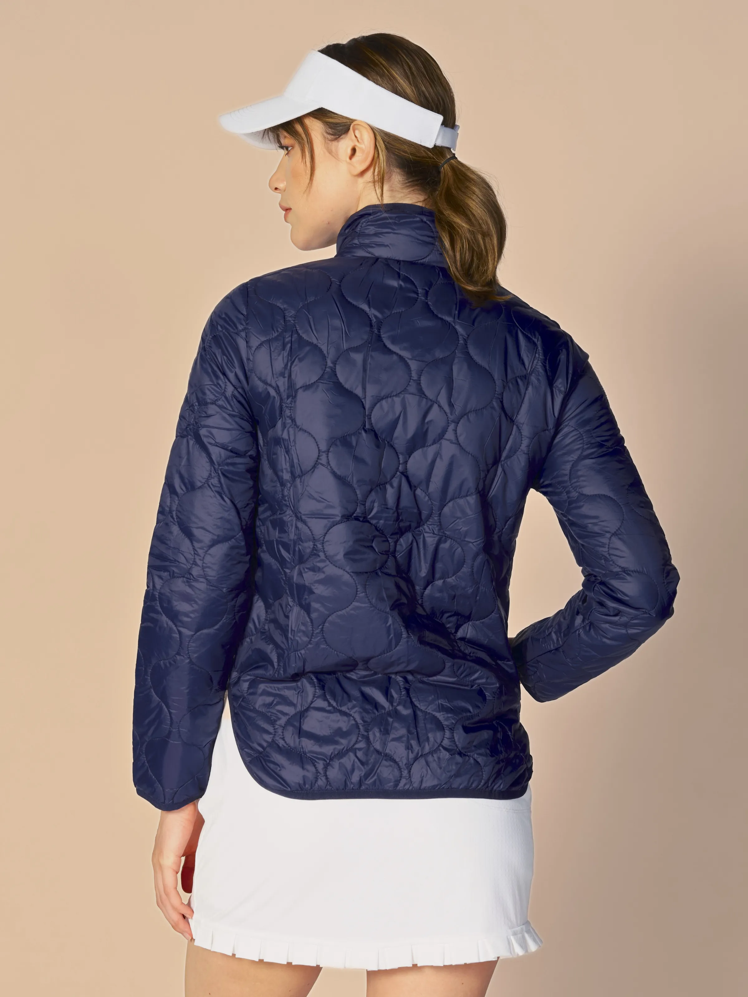 Padded Jacket In True Navy