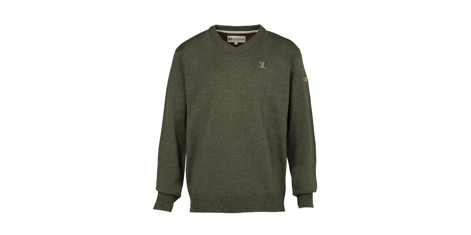 Percussion V-Neck Hunting Sweater