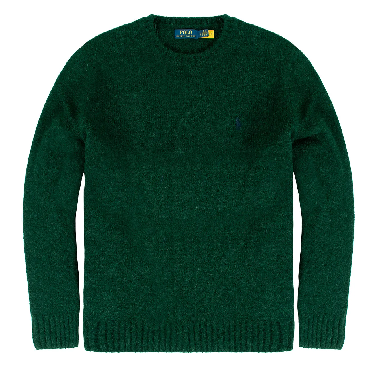 Polo Ralph Lauren Chunky Crew Knit Moss Agate