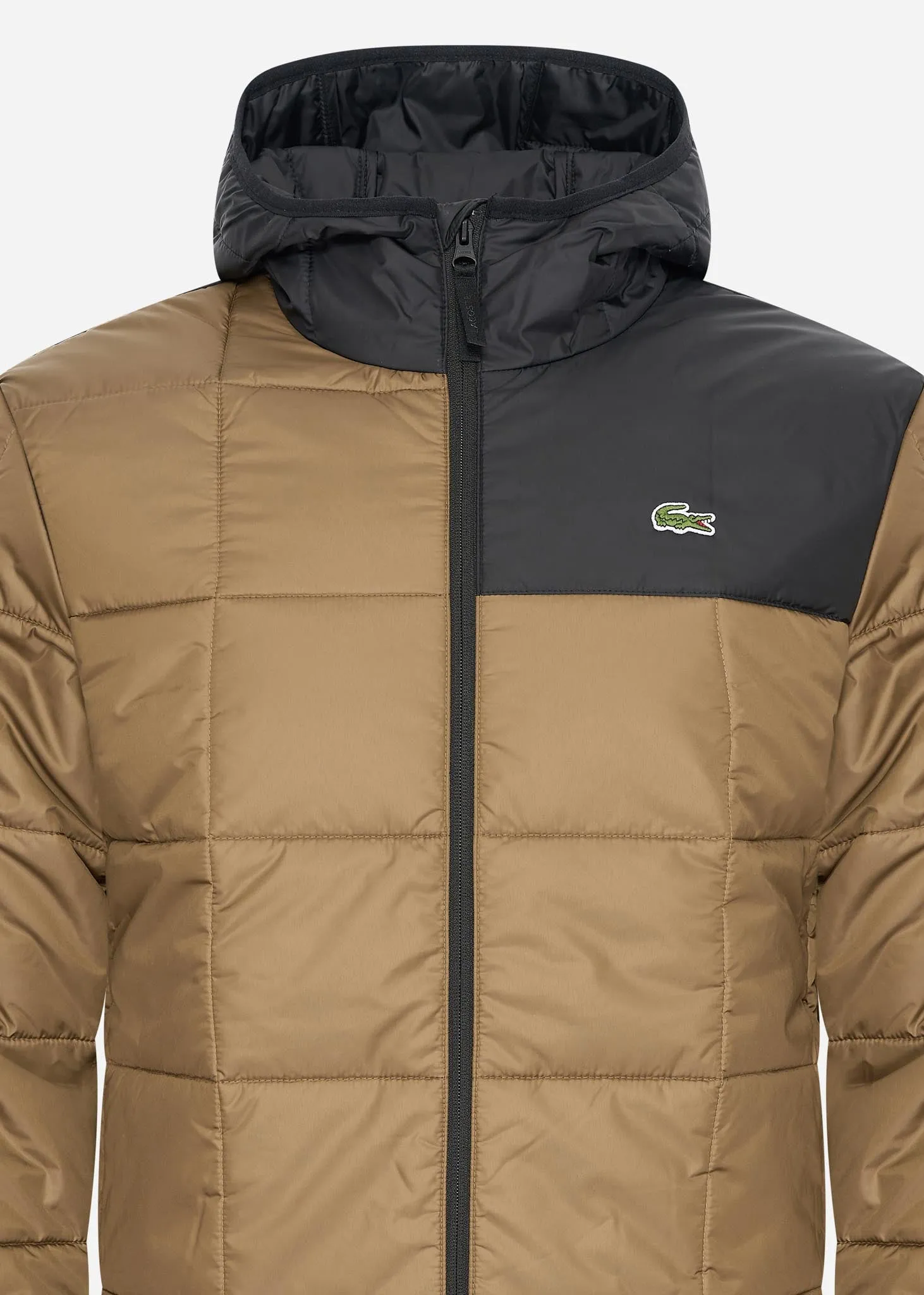 Puffer jacket - cookie black