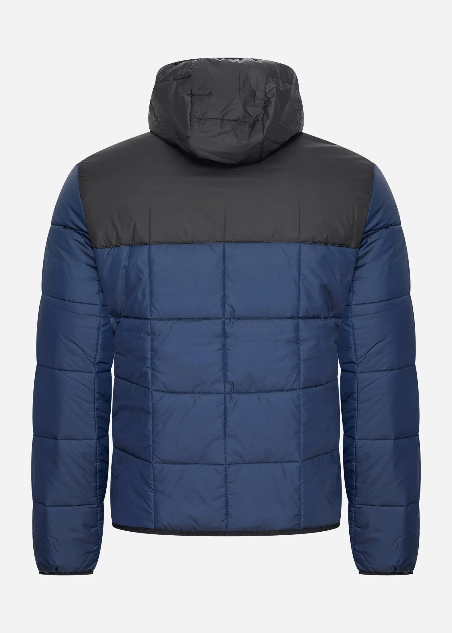 Puffer jacket - navy blue black