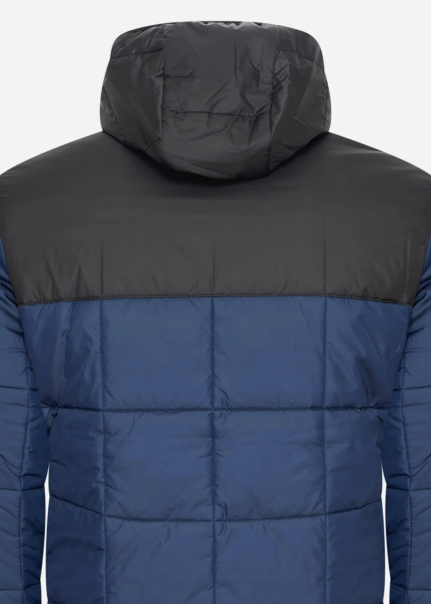 Puffer jacket - navy blue black