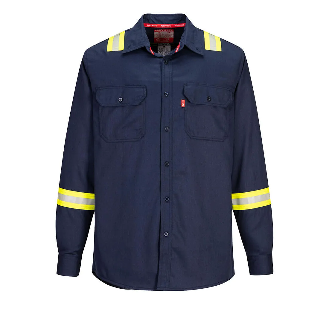 PW FR706 - Bizflame 88/12 FR Taped Shirt