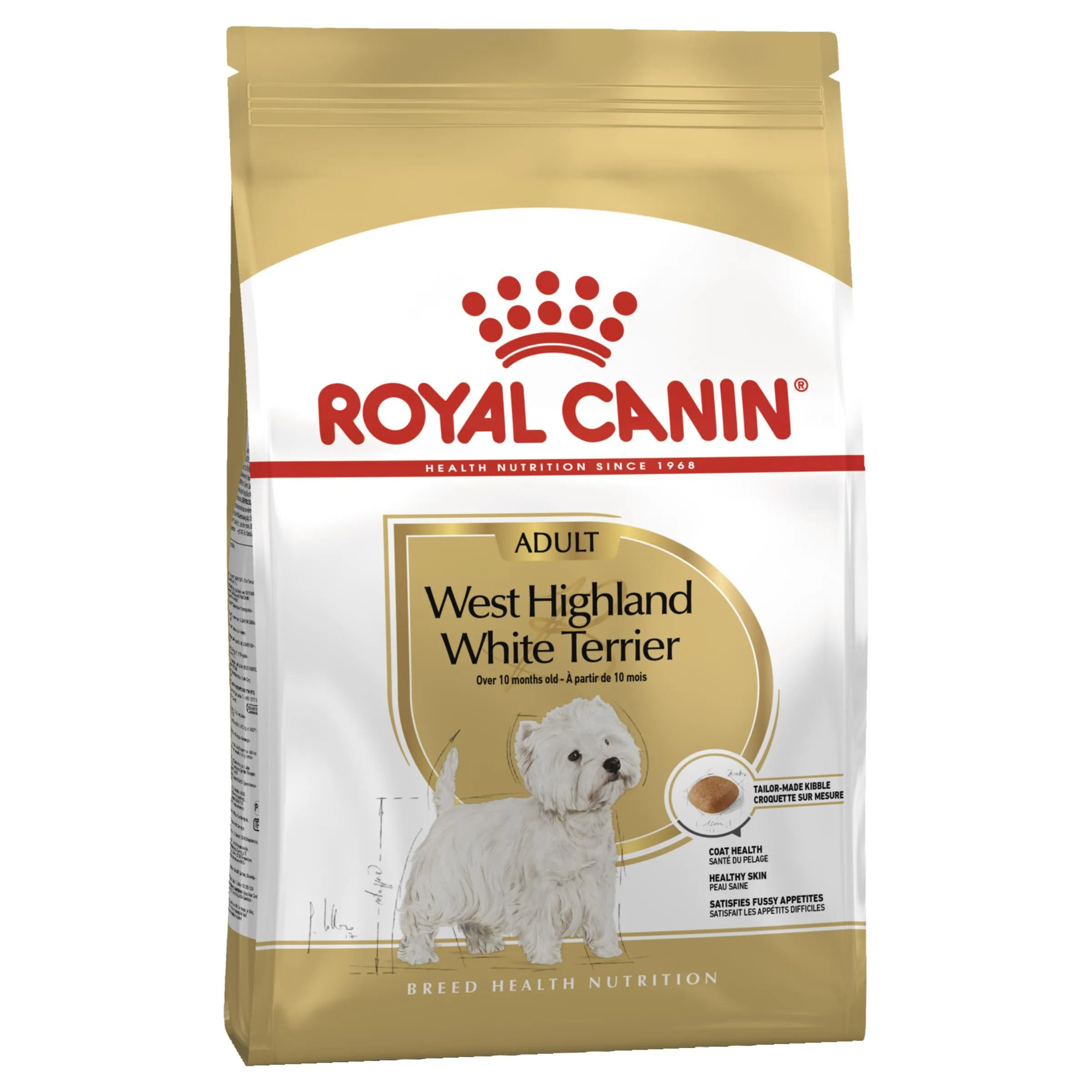 Royal Canin Dog West Highland Terrier Adult Dry Food 3kg