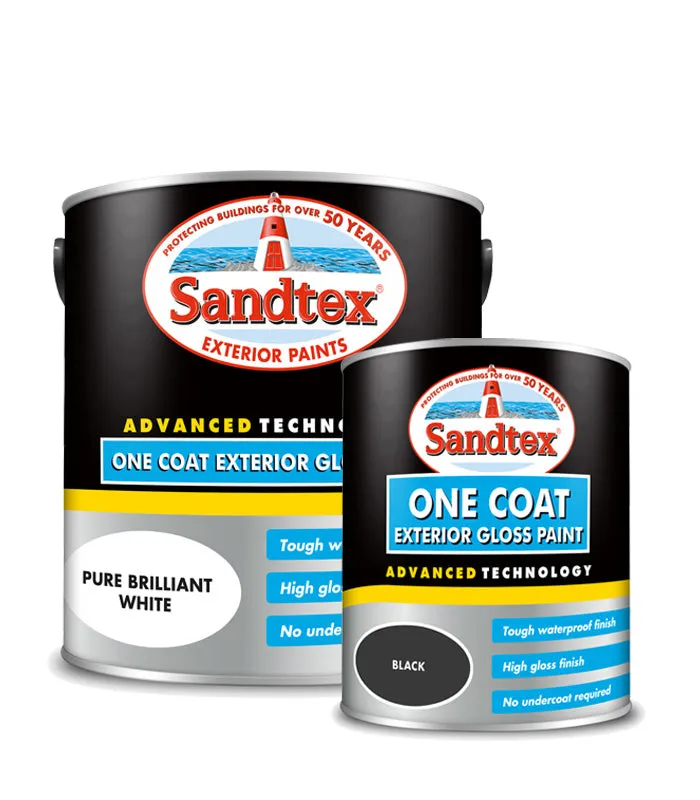 Sandtex One Coat Exterior Gloss Paint