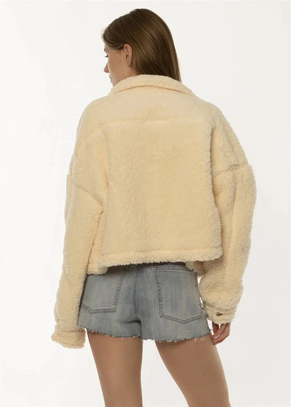 Sisstr Womens Bungalow Sherpa Jacket