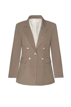 Smooth Blazer in Taupe