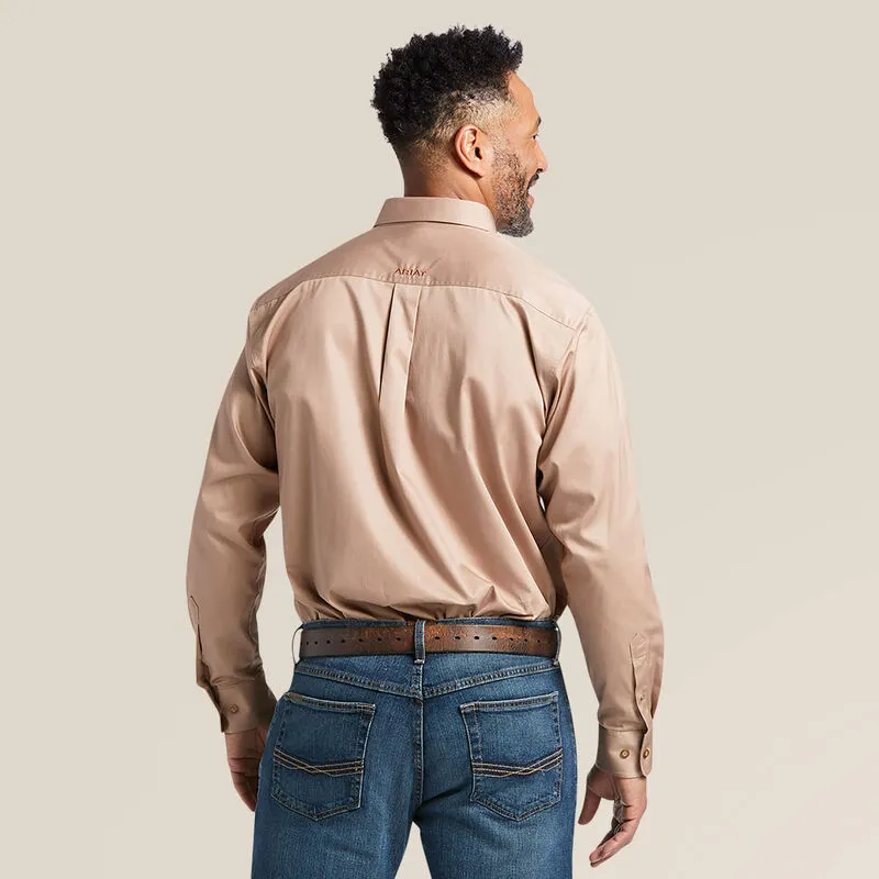 Solid Twill Classic Fit Shirt