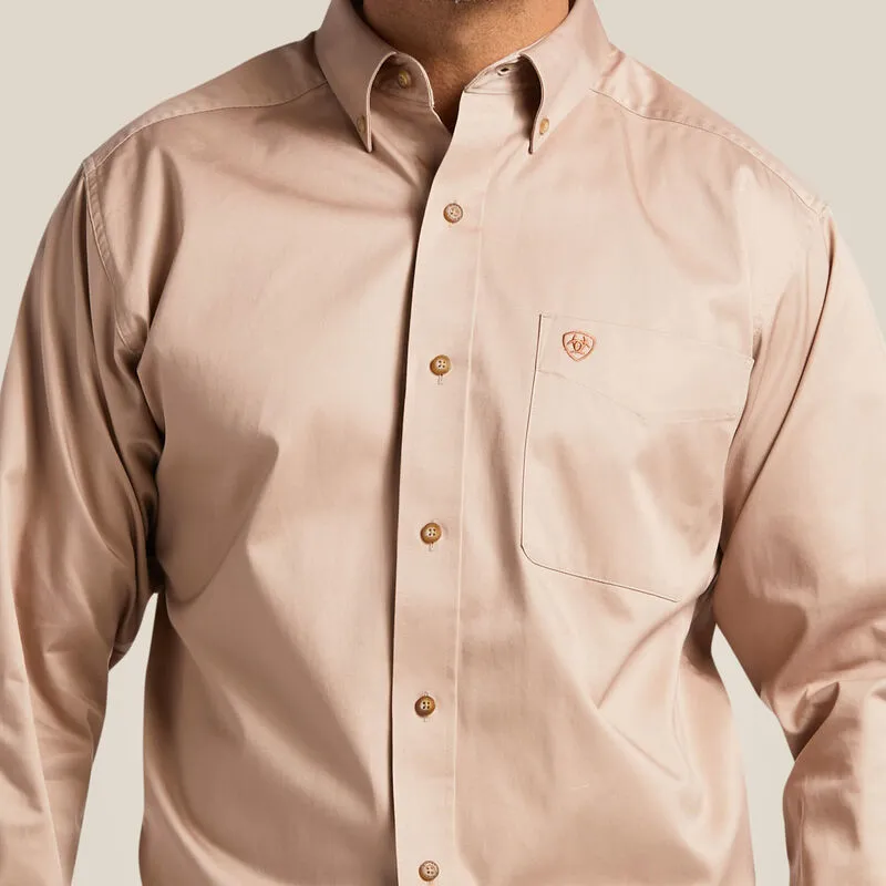 Solid Twill Classic Fit Shirt