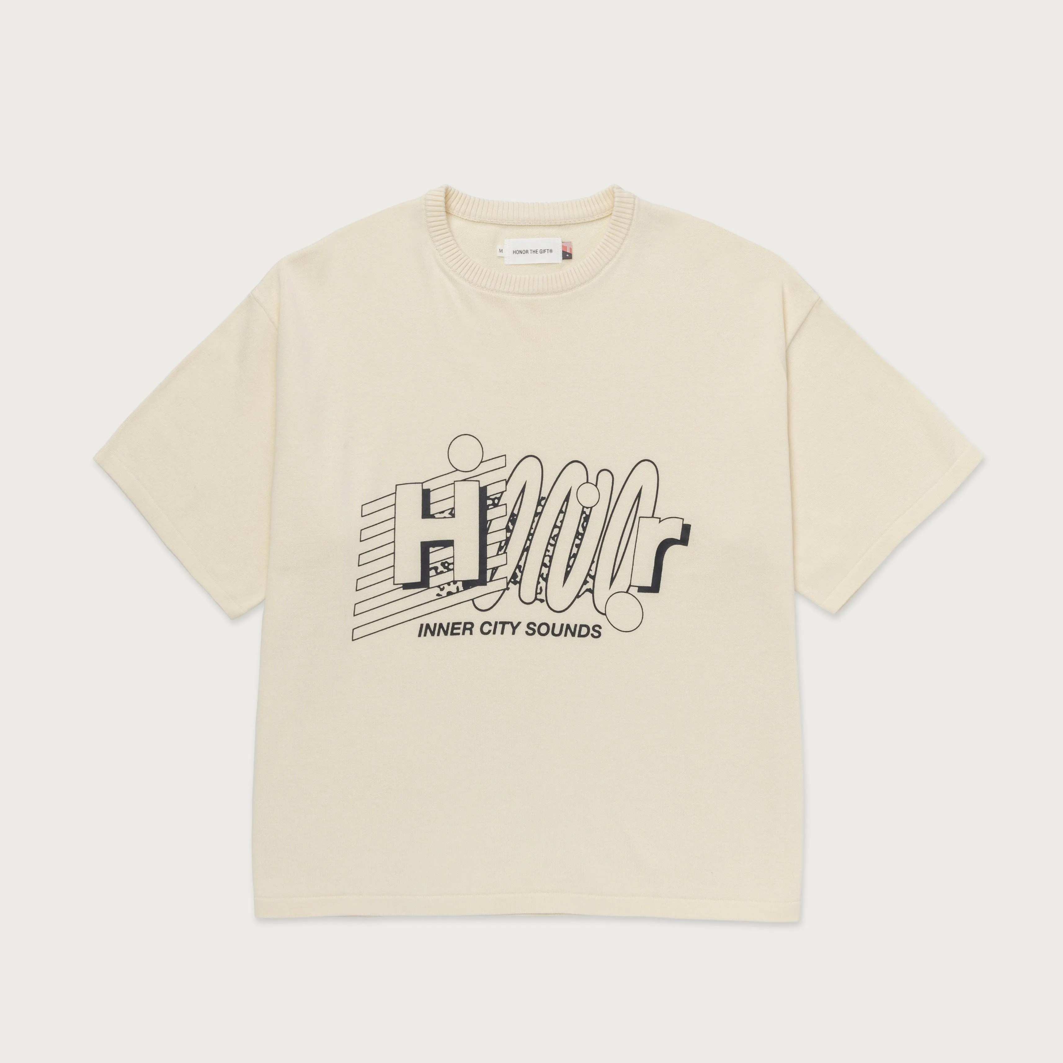 Sounds Sweater SS - Cream