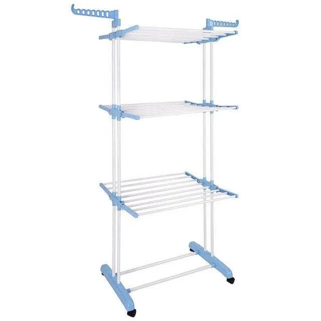 Space Saving Laundry Clothes Drying Rack