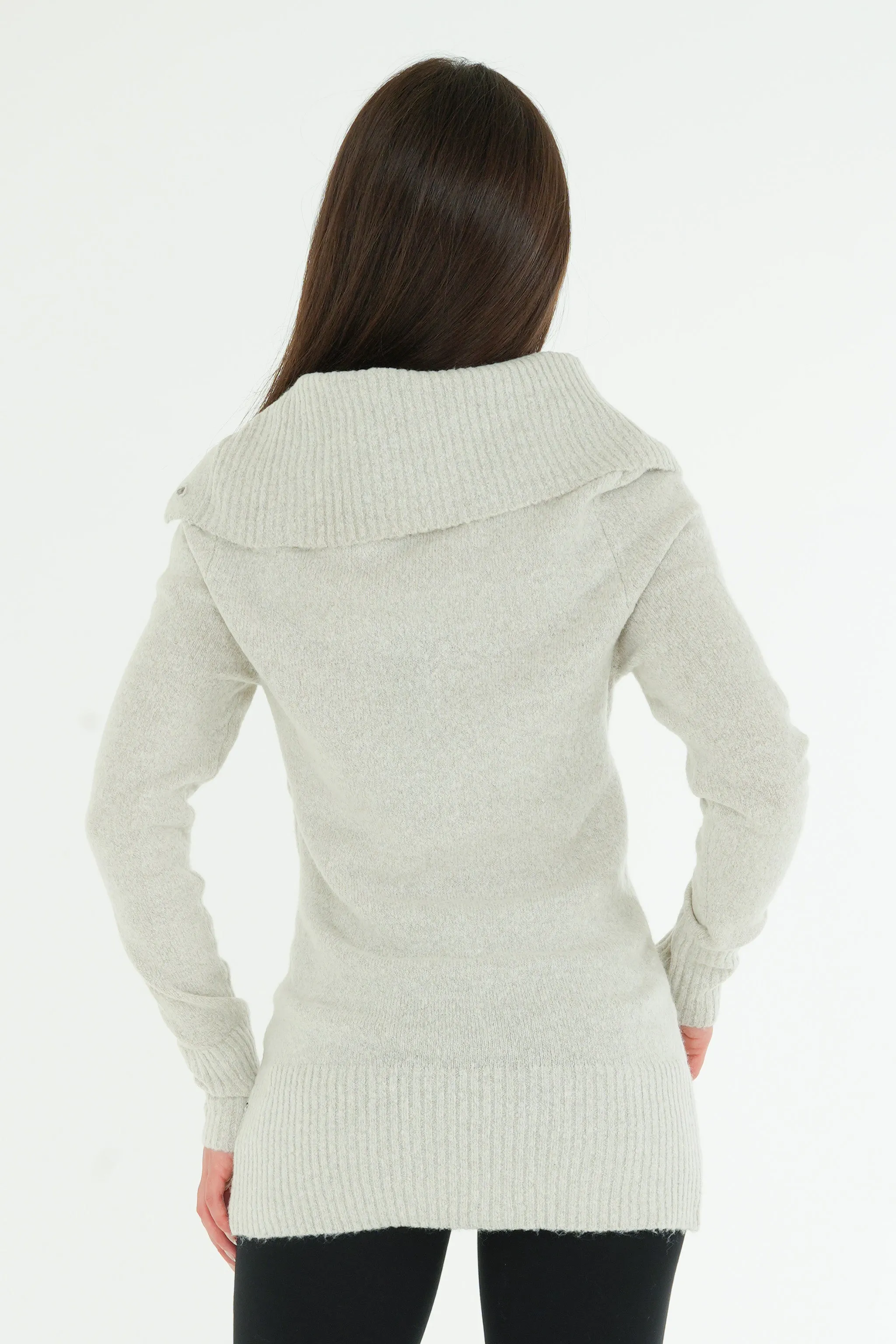 Split Neck Sweater