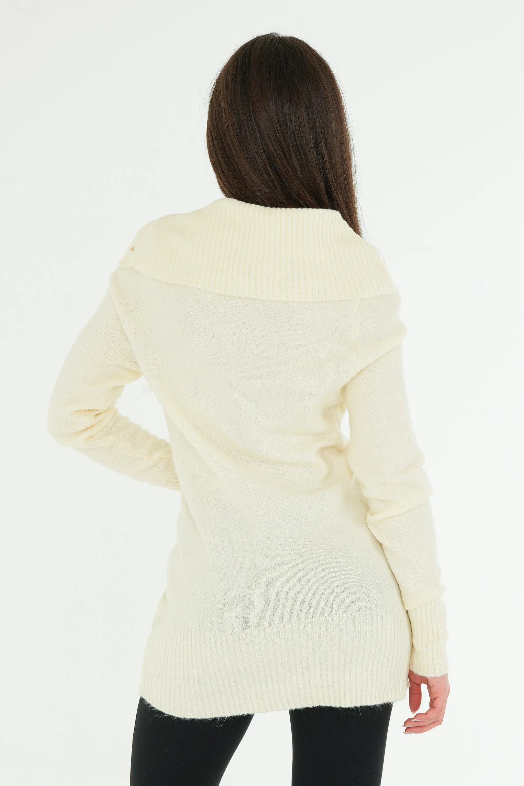 Split Neck Sweater