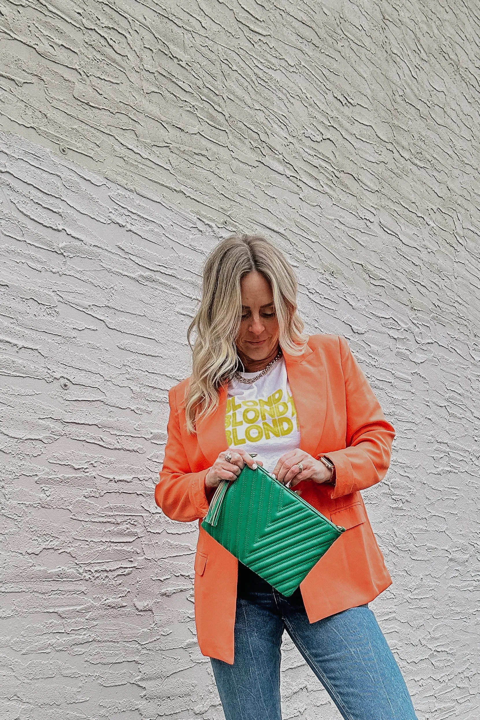 Sunkissed Tangerine Blazer