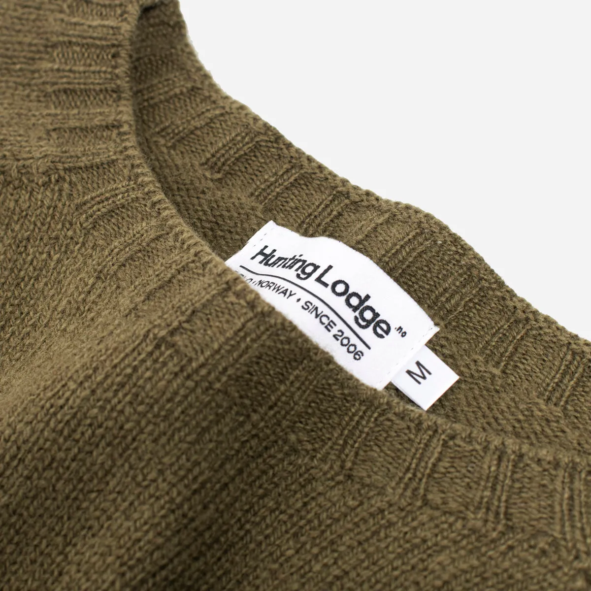 Superfine Lambswool - Olive Dun