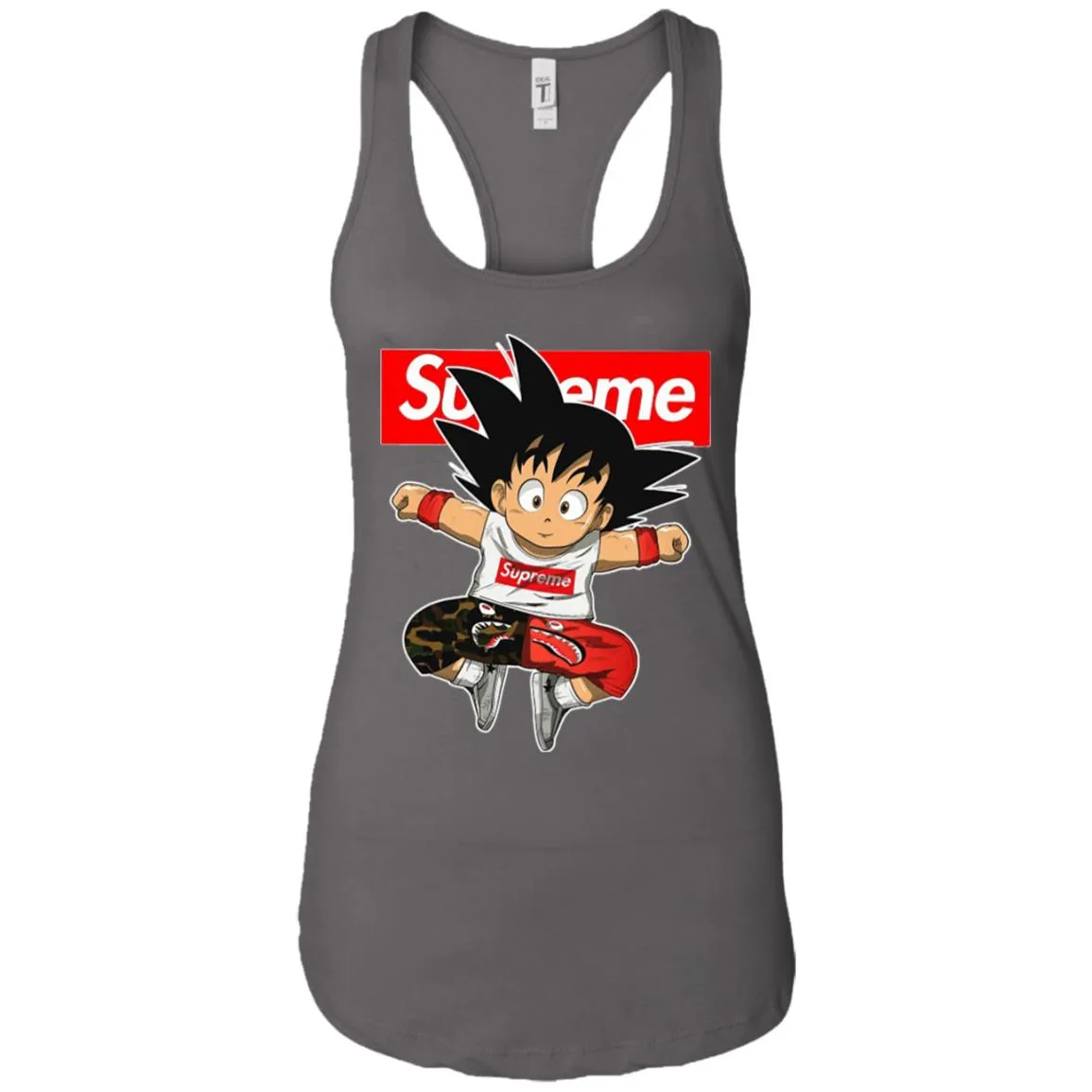 Supreme Dragon Ball Goku T-shirt Women Tank Top